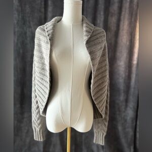 Vince Alpaca Wool Cashmere Blend Cropped Cardigan Sweater Size S